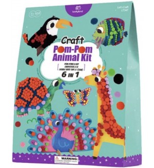 Творчески комплект Tooky Land - Картини с помпони