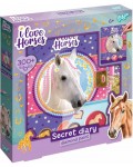 Творчески комплект Totum - Декорирай сам таен дневник I Love Horses
