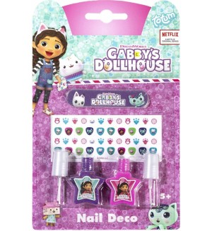 Творчески комплект Totum Gabby's Dollhouse - Сет за маникюр Творчески комплект Totum Gabby's Dollhouse - Сет за маникюр