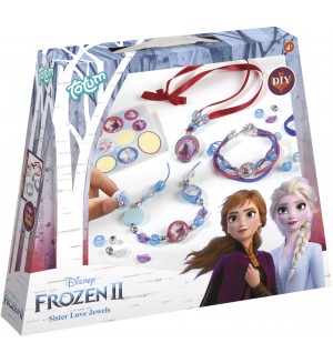 Творчески комплект Totum - Направи си бижута, Frozen II