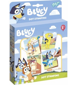 Творчески комплект Totum - Оцветяване с точки Bluey