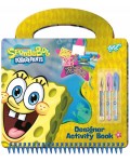 Творчески комплект Totum - SpongeBob, Книжка с активности