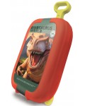 Комплект за оцветяване в куфарче на колелца Multiprint Dinosaurs World