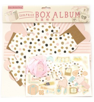 Творчески комплект за албум Ем Арт - Box Album, 32 x 29.5 cm