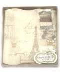 Творчески комплект за албум Ем Арт - Винтидж в Париж, 16 x 21 cm (9 листа)