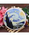 Творчески комплект за бродиране Ем Арт - Звездна нощ, 25 x 25 cm