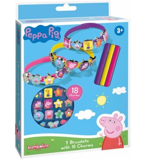 Творчески комплект Totum - Направи си гривни Peppa Pig Творчески комплект Totum - Направи си гривни Peppa Pig