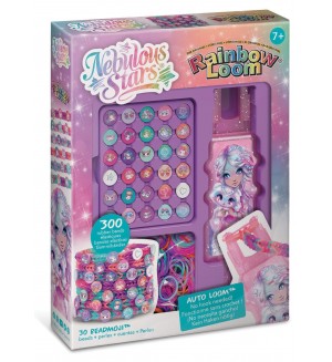 Творчески комплект за изработка на гривни Nebulous Stars - Rainbow Loom, Auto Loom Beadmoji