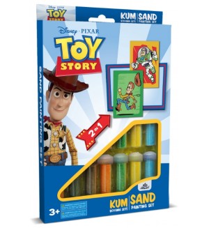 Творчески комплект за оцветяване с пясък Red Castle - Toy Story, с 2 картини Творчески комплект за оцветяване с пясък Red Castle - Toy Story, с 2 картини