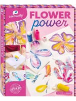 Творчески комплект за рисуване Janod - Силата на цветята Творчески комплект за рисуване Janod - Силата на цветята