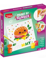 Рисуване по номера Maped Creativ - Хамбургер