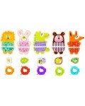 Творчески комплект за шиене Tooky Toy - Дървени животни