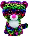 Плюшена играчка TY Beanie Boos - Шарен леопард Dotty, 15 cm