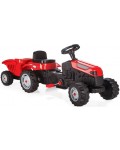 Детски трактор с ремарке Pilsan – Active, червен