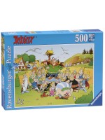 Пъзел Ravensburger от 500 части - Селото на Астерикс