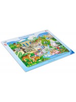 Пъзел Ravensburger от 45 части - Посещение в зоологическата градина