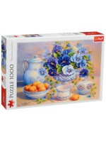 Пъзел Trefl от 1000 части - Син букет Пъзел Trefl от 1000 части - Син букет