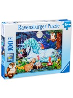 Пъзел Ravensburger от 100 XXL части - Омагьосаната гора