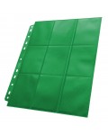 Ultimate Guard -18-Pocket Pages Side-Loading, зелени