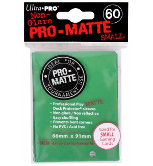 Ultra Pro Card Protector Pack - Small Size (Yu-Gi-Oh!) Pro-matte - Зелени 60 бр.