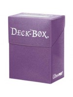 Ultra Pro Solid Deck Box - Standard & Small Size - Purple