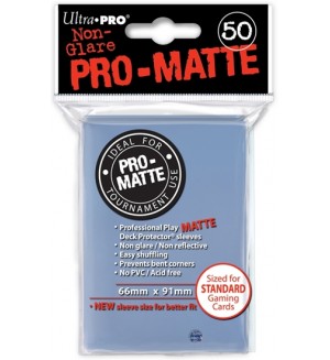 Ultra Pro Card Protector Pack - Standard Size - Clear, Pro Matte (50)
