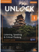 Unlock 2nd Edition - Level 1: Listening, Speaking and Critical Thinking Student's Book + Mob App and Online Workbook / Английски език - ниво 1: Учебник с онлайн материали