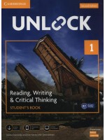 Unlock 2nd Edition - Level 1: Reading, Writing and Critical Thinking Student's Book + Mob App and Online Workbook / Английски език - ниво 1: Учебник с онлайн материали