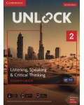 Unlock 2nd Edition - Level 2: Listening, Speaking and Critical Thinking Student's Book + Mob App and Online Workbook / Английски език - ниво 2: Учебник с онлайн материали
