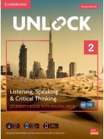 Unlock 2nd Edition - Level 2: Listening, Speaking and Critical Thinking Student's Book with Digital Pack / Английски език - ниво 2: Учебник с онлайн материали