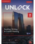 Unlock 2nd Edition - Level 2: Reading, Writing and Critical Thinking Student's Book + Mob App and Online Workbook / Английски език - ниво 2: Учебник с онлайн материали