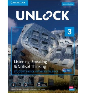 Unlock Level 3 Listening, Speaking and Critical Thinking Student's Book with Digital Pack 2 ed. / Английски език - ниво 3: Учебник с онлайн материали