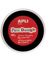 Вълшебно тесто за моделиране Apli - Черно, 40g