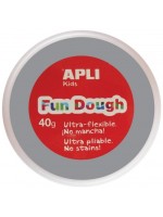 Вълшебно тесто за моделиране Apli - Сиво, 40g