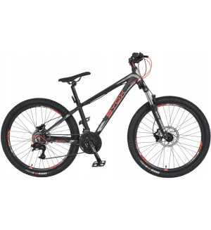 Велосипед със скорости Byox - Alloy HDB B5, 26'', червен