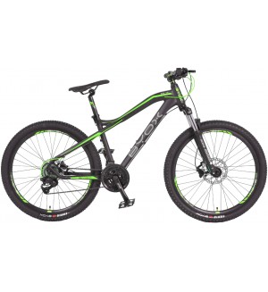 Велосипед със скорости Byox - Alloy HDB B7, 26'', зелен