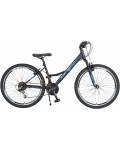 Велосипед със скорости Byox - Princess, 26'', черен/син