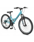 Велосипед със скорости Byox - Princess, тюркоаз, 24''