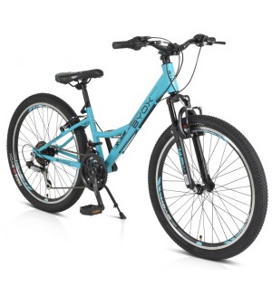 Велосипед със скорости Byox - Princess, тюркоаз, 24'' Велосипед със скорости Byox - Princess, тюркоаз, 24''