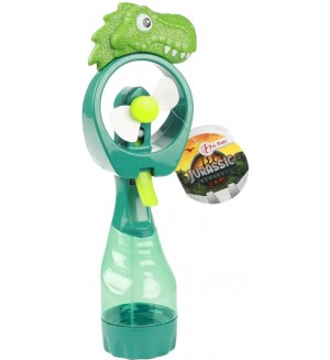 Вентилатор с вода Toi Toys - Динозавър, 30 cm