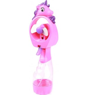 Вентилатор с вода Toi Toys - Еднорог, 30 cm