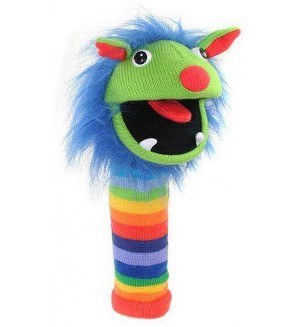 Кукла-чорап The Puppet Company - Чорапено чудовище Рейнбоу