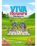 Viva Flowers (Книжка за оцветяване)