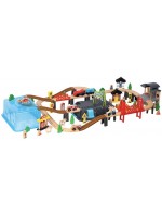 Влакова композиция Wooden - 100 части Влакова композиция Wooden - 100 части