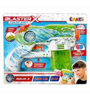 Воден пистолет Craze - Blaster-X, 230 ml, асортимент Воден пистолет Craze - Blaster-X, 230 ml, асортимент