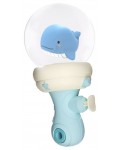 Воден пистолет Raya Toys - Светещ кит, син