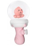 Воден пистолет Raya Toys - Светещ октопод, розов