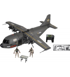 Военен самолет Chap mei Soldier Force - Hercules Cargo, със звуци и светлини Военен самолет Chap mei Soldier Force - Hercules Cargo, със звуци и светлини
