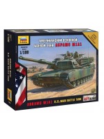 Военен сглобяем модел - Американски танк Ейбрамс М1А1 (Abrams M1A1)