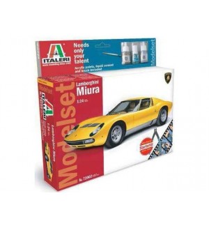 Военен сглобяем модел - Автомобил ламборгини Миура (LAMBORGHINI MIURA) - MODEL SET